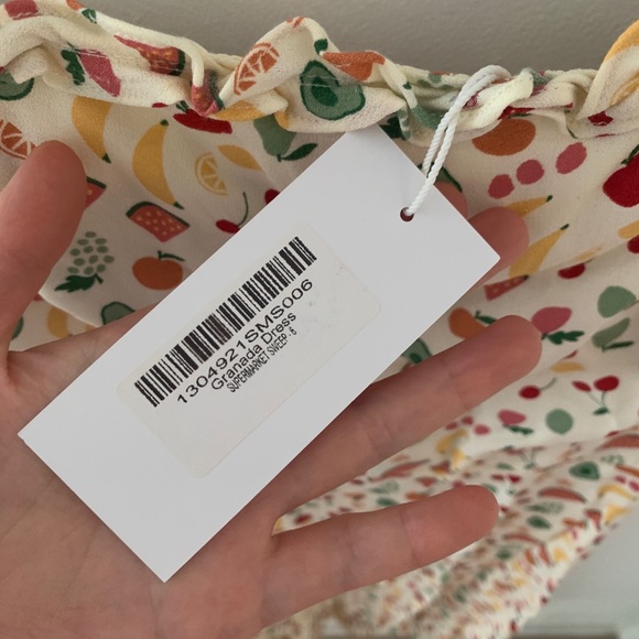 Reformation Granada Dress in Supermarket Sweep - Picture 5 of 6